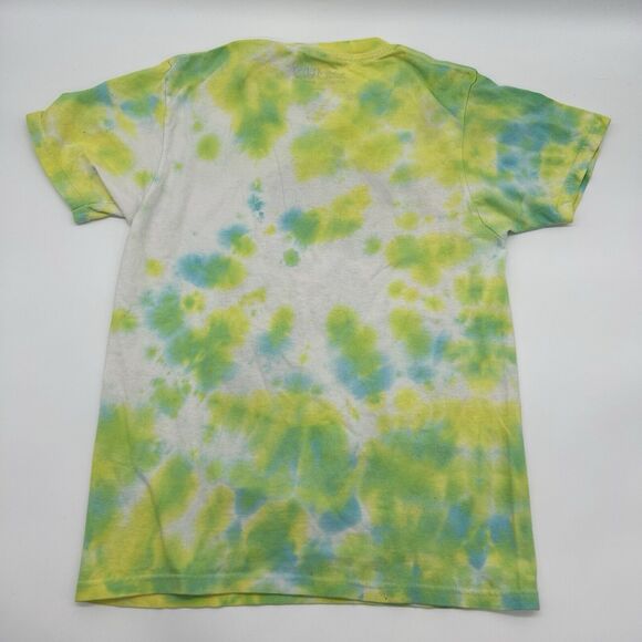 Cowboy Bebop Shirt Crunchyroll Bandai Namco Mens Size Small Yellow Green Tie Dye - Picture 3 of 7